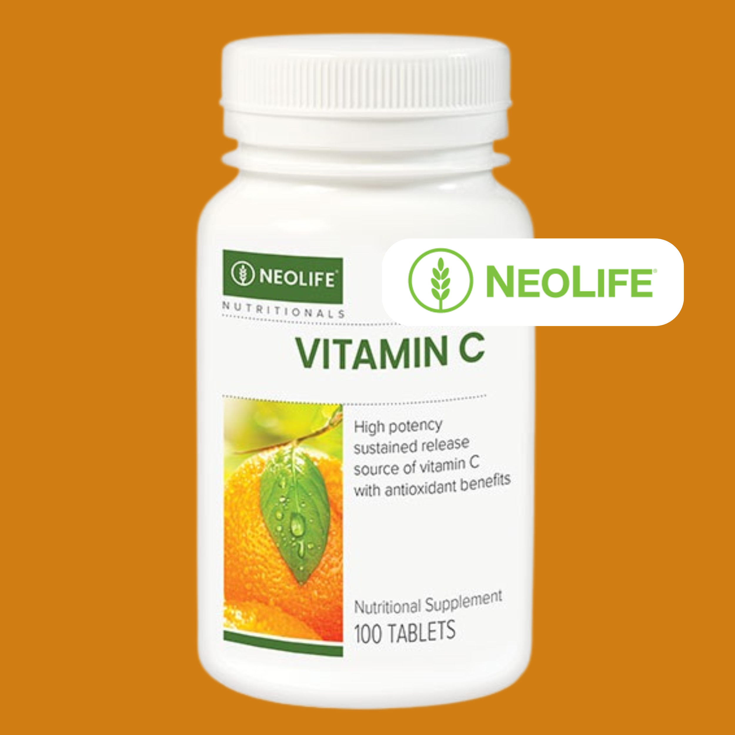 NeoLife Vitamin C supplement for immune support, antioxidant protection, and collagen production