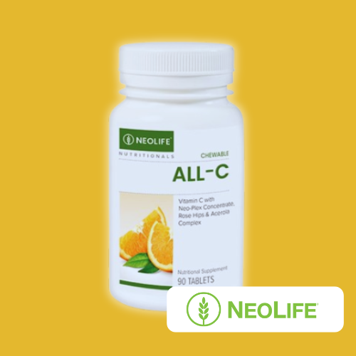 NeoLife Chewable All-C Vitamin C supplement for kids – boosts immunity, supports growth, and protects against infections – natural citrus chewables – Newlife Supplements by Salmi Dev Pro for Abdulsalam Abdulazeez | De Peace Hub Children’s Wellness