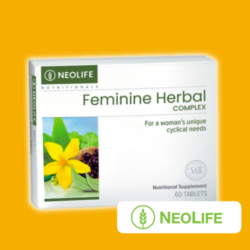 NeoLife Feminine Herbal Complex for women’s hormonal balance, menstrual comfort, and reproductive wellness – natural herbal formula – Newlife Supplements by Salmi Dev Pro for Abdulsalam Abdulazeez | De Peace Hub Women’s Health Support