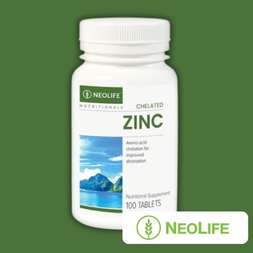 NeoLife Chelated Zinc for immune system support, reproductive health, and antioxidant defense – bioavailable zinc supplement – Newlife Supplements by Salmi Dev Pro for Abdulsalam Abdulazeez | De Peace Hub Wellness Expert